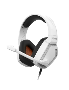 AURICULARES GAMING KOPA PRO BLANCO. STEREO/PC/PS4/PS5/SWITCH/SMARTPHONE/TABLET (NXKROMKOPAPROWH)