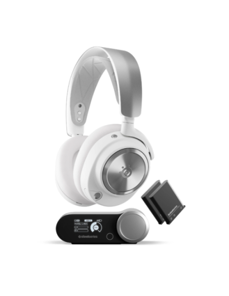 AURICULARES STEELSERIES - ARCTIS NOVA PRO WIRELESS BLANCO (61524)