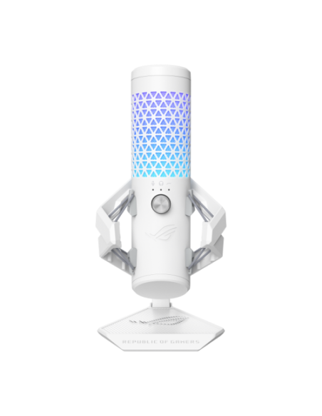 MICRÓFONO ASUS PROFESIONAL ROG CARNYX (BLANCO)
