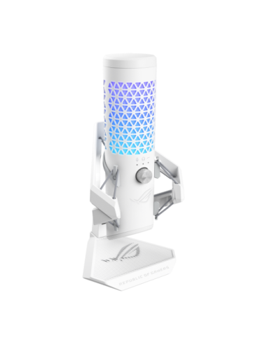 MICRÓFONO ASUS PROFESIONAL ROG CARNYX (BLANCO)