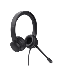 TRUST AURICULARES + MICROFONO AYDA HEADSET PC USB NEGRO (25088) 2