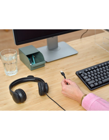 TRUST AURICULARES + MICROFONO AYDA HEADSET PC...