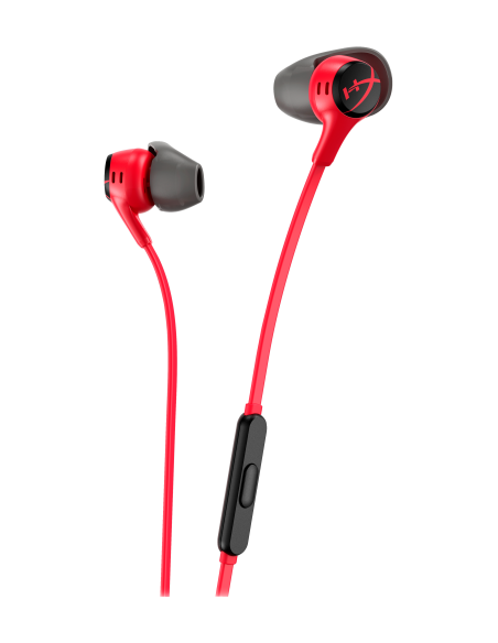 HP HYPERX CLOUD EARBUDS II RED GAMING EARBUDS WITH MIC  - 705L8AA HP HYPERX CLOUD EARBUDS II RED GAMING EARBUDS WITH MIC  - 705L8AA