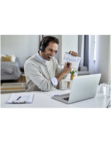 AURICULARES HI-FI USB CON MICROFONO Y CONTROL...