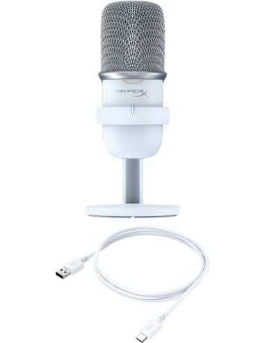HP HYPERX SOLOCAST WHITE USB MICROPHONE - 519T2AA