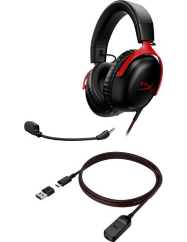 HP HYPERX CLOUD III RED HEADSET - 727A9AA