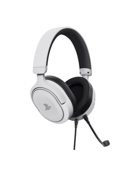 TRUST AURICULARES GAMING PS5  GXT 498 FORTA BLANCO