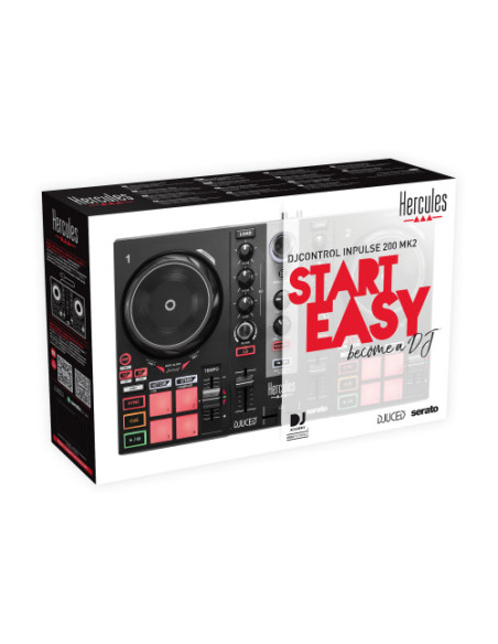 HERCULES CONSOLA DJ CONTROL INPULSE 200 MK2