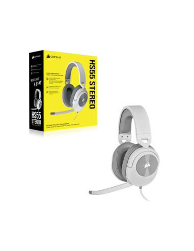 AURICULARES CORSAIR HS55 STEREO BLANCO...