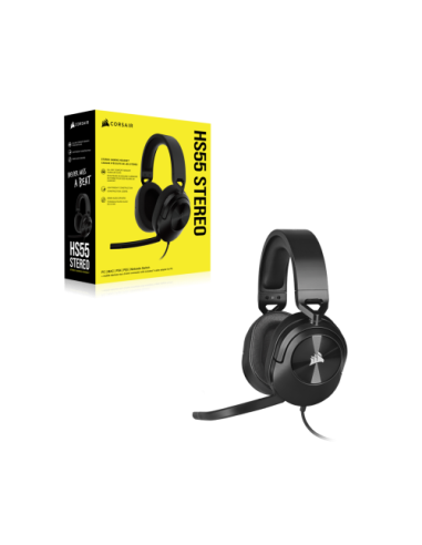 AURICULARES CORSAIR HS55 STEREO NEGRO CARBON...
