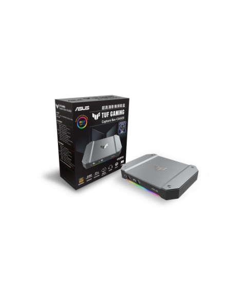 TARJETA CAPTURADORA DE VIDEOS PARA JUEGOS ASUS TUF GAMING CAPTURE BOX (CU4K30),4K/2K/1080P 120 FPS+HDR
