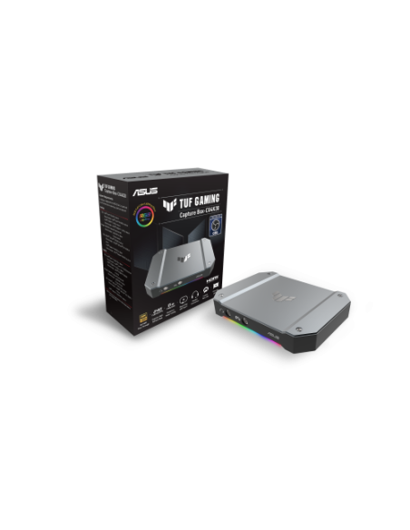TARJETA CAPTURADORA DE VIDEOS PARA JUEGOS ASUS TUF GAMING CAPTURE BOX (CU4K30),4K/2K/1080P 120 FPS+HDR