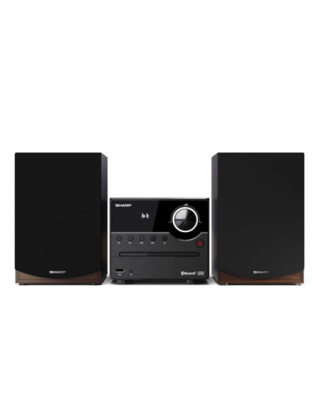 SHARP XL-B512(BR) MICRO SOUND SYSTEM CON FM, BT, CD-MP3, USB, 45W, BR