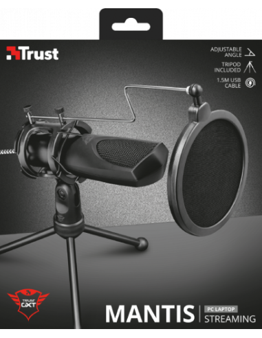 TRUST MICROFONO STREAMING  MANTIS GXT 232