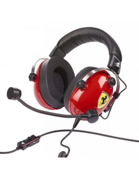 THRUSTMASTER AURICULARES + MIC T.RACING SCUDERIA FERRARI EDITION - DTS - PS4 / XBOX ONE / PC (4060197) THRUSTMASTER AURICULARES + MIC T.RACING SCUDERIA FERRARI EDITION - DTS - PS4 / XBOX ONE / PC (4060197)
