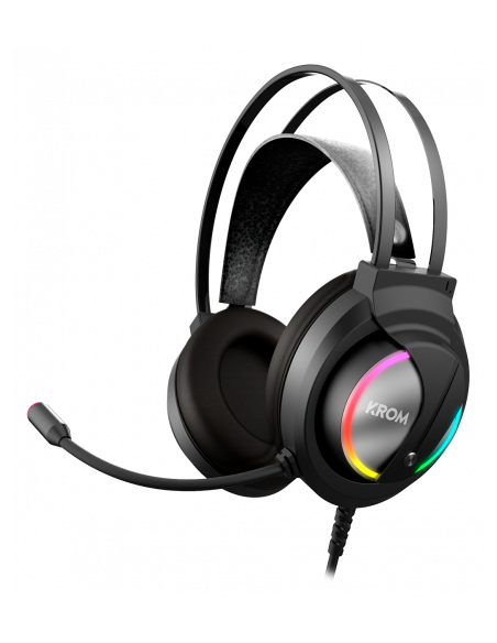 KROM AURICULAR GAMING KAPPA. STEREO. RGB KROM AURICULAR GAMING KAPPA. STEREO. RGB