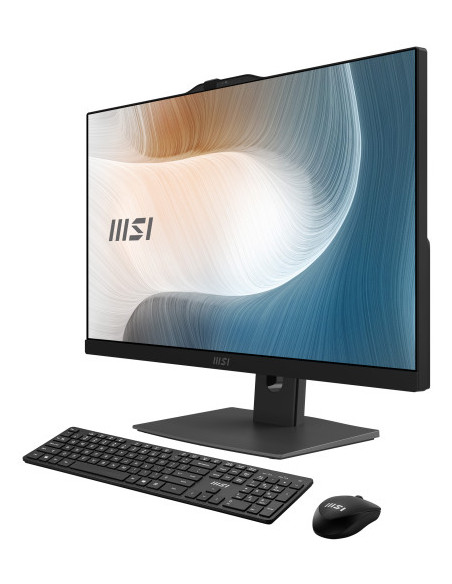 MSI AIO MODERN AM242P 12M-1241ES. 23.8"" IPS LED FHD 16:9 (1920X1080). I7-1255U. UMA. SO-DIMM DDR4 16GB (8G*2). 512GB SSD. SIN S