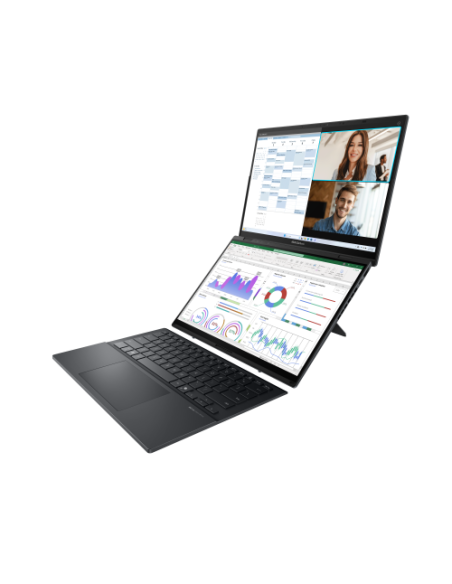 PORTATIL ASUS ZENBOOK DUO UX8406CA-PZ009W. 14'' 3K (2880 X 1800) OLED 120HZ. ULTRA 9. INTEL ARC GRAPHICS. LPDDR5X 32GB. 2TB PCIE