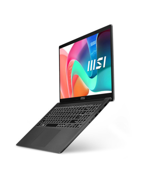 MSI PORTATIL MODERN 15 F13MG-251ES. 15.6" FHD (1920*1080), 60HZ. IPS. I7-1355U. IRIS XE GRAPHICS. 1TB NVME PCIE SSD. W11 HOME.