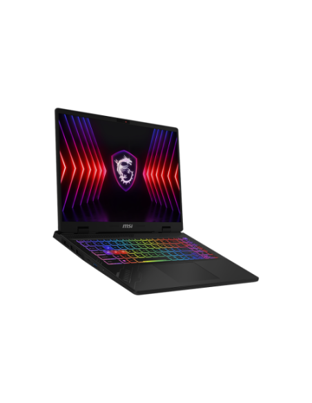 PORTATIL MSI CROSSHAIR 16 HX D14VFKG-255XES. 16"  FHD+(1920 X 1200) 144HZ. I7-14650HX. RTX 4060 GDDR6 8GB. DDR5 8GB*2. 1TB SSD. 