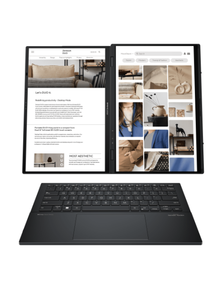 PORTATIL ASUS ZENBOOK DUO OLED UX8406MA-QL396W. 14" TACTIL 19