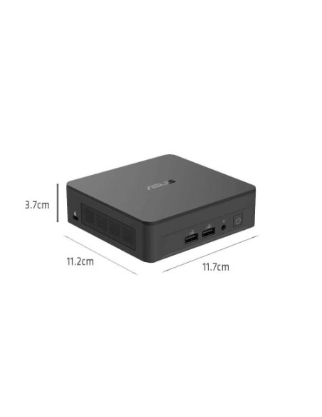 ASUS NUC RNUC13L5KV500000I (SLIM)LIBERTY CANYON RAPTOR LAKE-P RPL-P 28W VPRO EMB (I5-1350PE) GPU INTEGRADO. SIN CABLE.