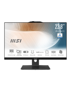 MSI AIO MODERN AM242TP 12M-823ES. 23.8" (60CM). PLANO. IPS. TACTIL. I5-1235U. DDR4 SDRAM 16GB (8GB*2). 512 GB PCIE SSD. SIN S.O.