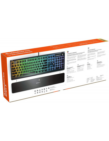 TECLADO STEELSERIES APEX 3 (ESPAÑOL) (64798) TECLADO STEELSERIES APEX 3 (ESPAÑOL) (64798)