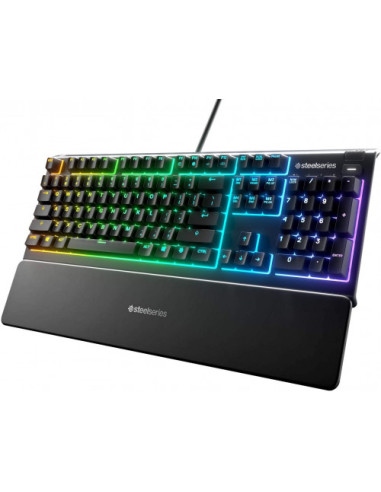 TECLADO STEELSERIES APEX 3 (ESPAÑOL) (64798)