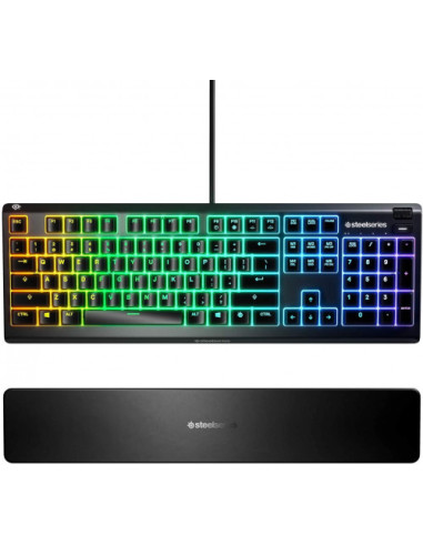 TECLADO STEELSERIES APEX 3 (ESPAÑOL) (64798)