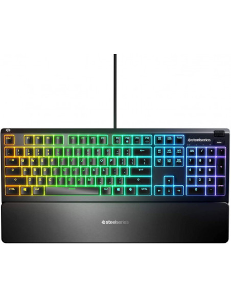 TECLADO STEELSERIES APEX 3 (ESPAÑOL) (64798)