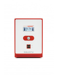 SALICRU SPS 1600 SOHO+ IEC – SISTEMA DE ALIMENTACIÓN ININTERRUMPIDA (SAI/UPS) DE 1600 VA LINE-INTERACTIVE Y CON DOBLE CARGADOR U 2