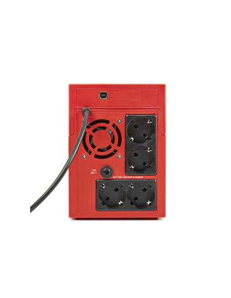 SALICRU SPS 1200 SOHO+ IEC – SISTEMA DE ALIMENTACIÓN ININTERRUMPIDA (SAI/UPS) DE 1200 VA LINE-INTERACTIVE Y CON DOBLE CARGADOR U