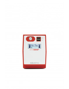 SALICRU SPS 500 SOHO+ IEC – SISTEMA DE ALIMENTACIÓN ININTERRUMPIDA (SAI/UPS) DE 500 VA LINE-INTERACTIVE Y CON DOBLE CARGADOR USB 2