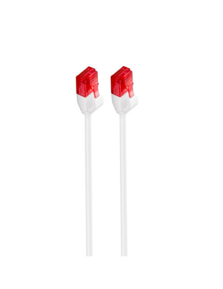 EWENT CABLE RED SLIM CAT.6 U/UTP AWG30/7