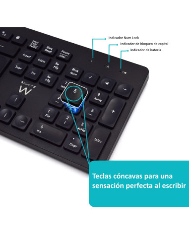 EWENT WIRELESS BUNDLE KEYBOARD AND MOUSE,...