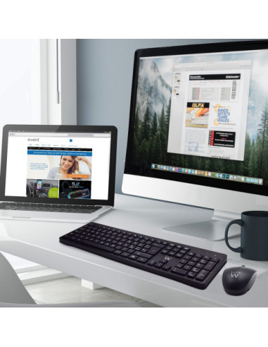 EWENT WIRELESS BUNDLE KEYBOARD AND MOUSE,...