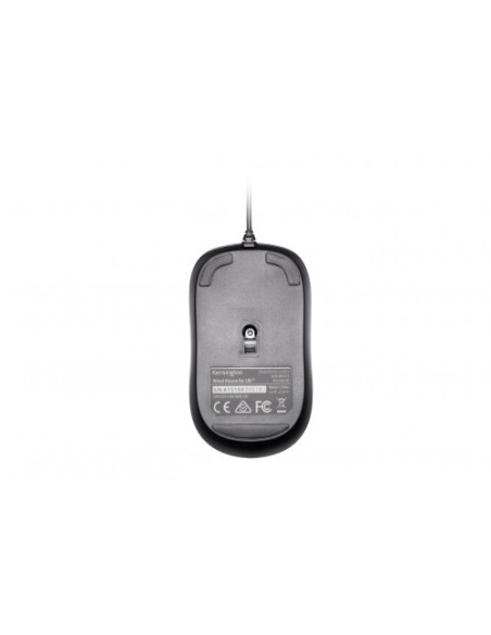 RATON CON CABLE VALUMOUSE SENSOR OPTICO COLOR NEGRO KENSINGTON K72110EU