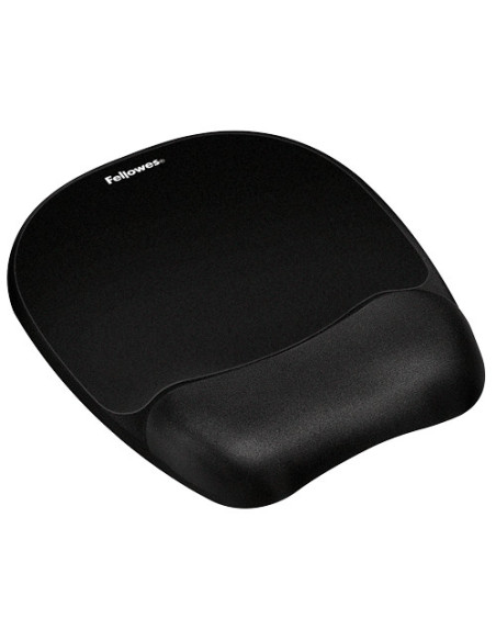 ALFOMBRILLA CON REPOSAMUÑECAS RATON MEMORY FOAM NEGRO FELLOWES 9176501 ALFOMBRILLA CON REPOSAMUÑECAS RATON MEMORY FOAM NEGRO FELLOWES 9176501