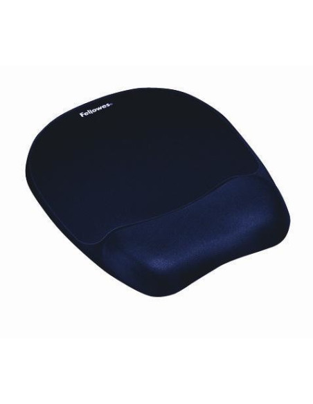ALFOMBRILLA CON REPOSAMUÑECAS RATON MEMORY FOAM AZUL FELLOWES 9172801