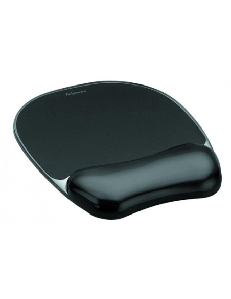 ALFOMBRILLA CON REPOSAMUÑECAS RATON GEL NEGRO FELLOWES 9112101