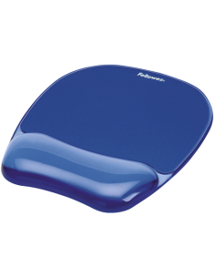 ALFOMBRILLA CON REPOSAMUÑECAS RATON GEL AZUL FELLOWES 9114120 2