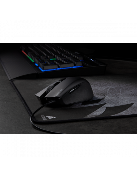 RATON CORSAIR GAMING HARPOON RGB PRO 12000DPI OPTICAL NEGRO CH-9301111-EU