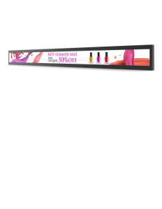 BENQAV DIGITAL SIGNAGE BH3501 (9H.F59PG.NA1) 35" RESOLUCION: 1920X130: ACTIVE AREA: 886.6MM × 59.0MM/1000LM/CONTRAST: 3000:1: RE