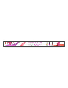 BENQAV DIGITAL SIGNAGE BH3501 (9H.F59PG.NA1) 35" RESOLUCION: 1920X130: ACTIVE AREA: 886.6MM × 59.0MM/1000LM/CONTRAST: 3000:1: RE 2
