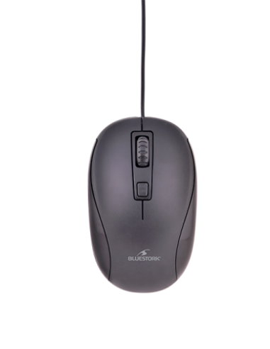 BLUESTORK RATÓN OPTICO USB - NEGRO (M-W-OFF10)