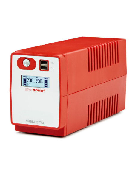 SAI SALICRU SPS SOHO+ 650VA TECH LINE REGULACION AUTO AVR INTERACTIVE CONEXION USB (SPS.650.SOHO+) SAI SALICRU SPS SOHO+ 650VA TECH LINE REGULACION AUTO AVR INTERACTIVE CONEXION USB (SPS.650.SOHO+)