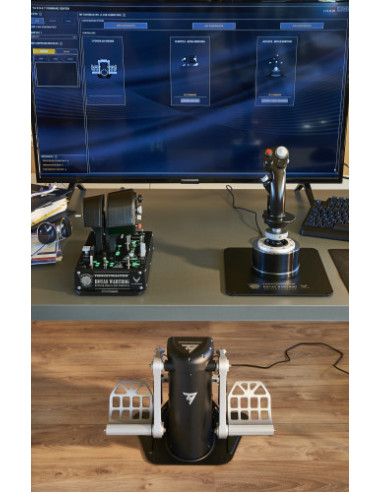 THRUSTMASTER PEDALES SIMULACION VUELO TPR...
