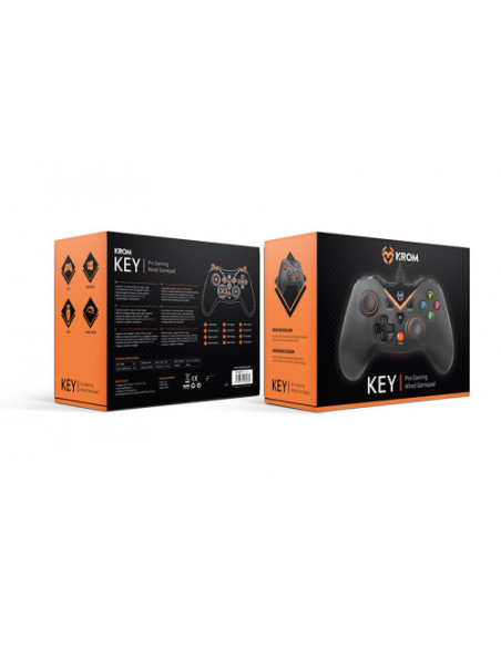 KROM GAMEPAD KEY PARA PC/PS3  R 43854  (NXKROMKEY)