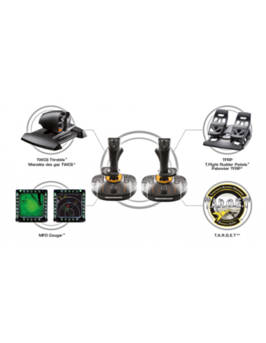 THRUSTMASTER JOYSTICK T.16000M FCS SPACE SIM...